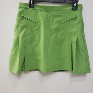 IZOD Green Golf Skort w/ Pleats, Sz 6